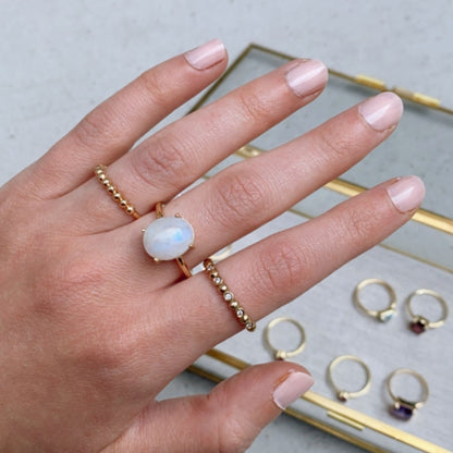 Pietra Ring with Moonstone